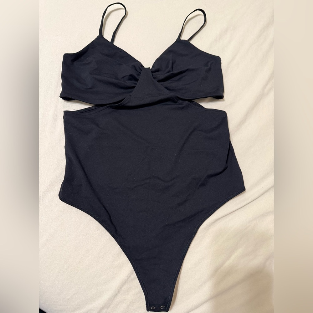 Abercrombie & Fitch Cut Out Bodysuit